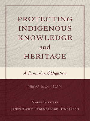 cover image of Protecting Indigenous Knowledge and Heritage